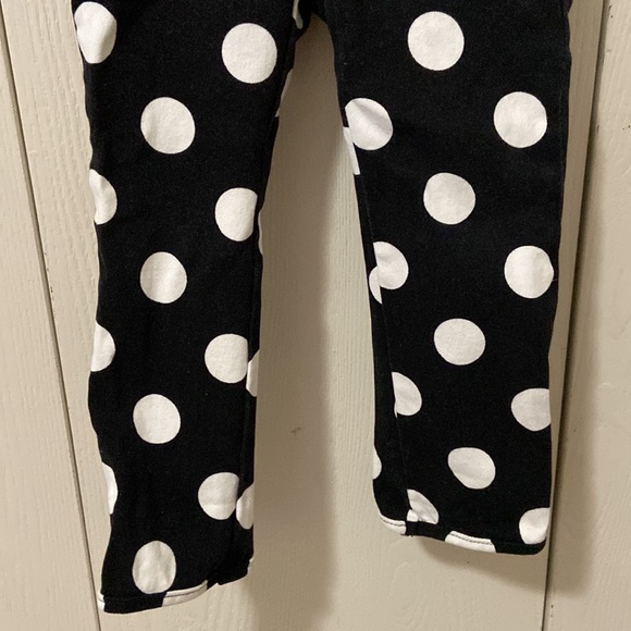 Gymboree Purrfectly Fabulous Black & White Spotted Pants - Picture 3 of 5